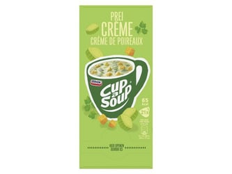 Unox Cup-a-Soup Prei Crème, Soep, 175 ml (pak 21 stuks) artikel afbeelding