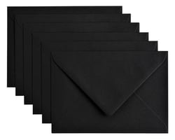 Envelop Papicolor C6 114x162mm Ravenzwart