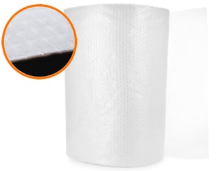 Noppenfolie 100cm breed x 100mtr. rol Type fleece 3 laags 75my
