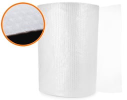 Noppenfolie 100cm breed x 100mtr. rol Type fleece 3 laags 75my