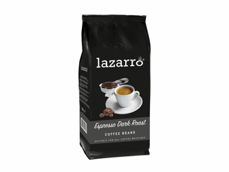 Koffiebonen Lazarro Dark Roast 1000gr artikel afbeelding