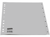 Staples Tabbladen grijs kunststof 11 rings, A4, bedrukte tabs, 1-7 (set 7 vel) artikel afbeelding