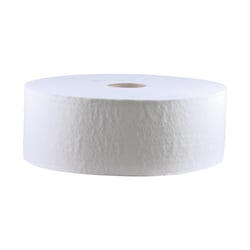 Toiletpapier grote rollen tissue gerecycled, 2-laags, naturel, grote rol VE à 6 rollen artikel afbeelding