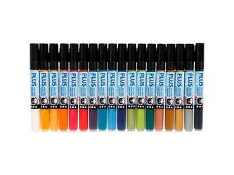 Lakmarker, 1-2mm, assorti (doos 18 stuks)