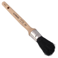 Prof patentkwast, alkyd, 10, hout, Chin. zwart var.haar