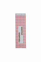 frikandelzakken smal nr. 10 8/6×32 cm verpakt per 10 kilo model rode ruit