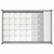 Maandplanner type CC, inclusief set toebehoren 7 dagen b x h = 920x625 mm