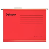 Pendaflex plus verticale hangmap Folio, v-bodem, rood (doos 25 stuks)