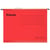 Pendaflex plus verticale hangmap Folio, v-bodem, rood (doos 25 stuks)