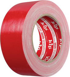 KIP 3829 (75) UV-Textieltape 50 mm x 25 m Rood artikel afbeelding