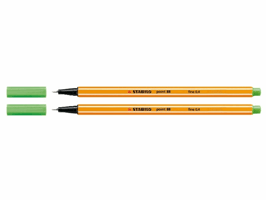 FINELINER STABILO POINT 88/33 APPELGROEN  artikel afbeelding