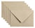 Envelop Papicolor C6 114x162mm Kraft grijs artikel afbeelding
