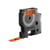 Labeltape Dymo D1 1978367 12mmx3m polyester zwart op oranje