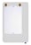 Whiteboard papierhaak Legamaster hout 2stuks