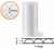 Noppenfolie 200cm/100m rol/100my/3-laags 10mm nop artikel afbeelding