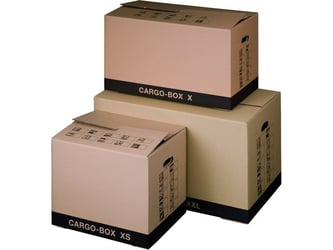 Smartbox Pro Cargobox 400x300x300mm, Enkellaags, bruin (1 pak x 10 stuks)