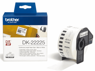 LABEL ETIKET BROTHER DK-22225 38MMX30.48M THERM WT artikel afbeelding