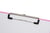 Klembord MAUL A4 staand transparant neon roze