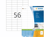 ETIKET HERMA 4273 52.5X21.2MM PREMIUM A4 5600ST artikel afbeelding