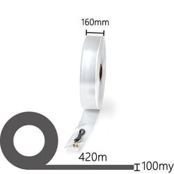 Buisfolie 160mm x 420m 50my