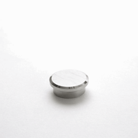 Superkrachtige magneet zilverkleurig, VE = 10 stuks Ø (Diameter: 25 mm; Hechtkracht: 13 kg)
