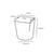 FSC® kraft/PLA noodle box 780ml/95mmØx97mm