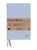 Notitieboek Aurora Ocean A5 192blz lijn 80gr linnenstructuur kaft blauw