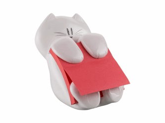 Post-it® Super Sticky Z-Notes Dispenser Kat met 1 blok Post-it® Super Sticky Z-Notes 76 x 76 mm artikel afbeelding