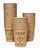 Beker coffee-to-go 177ml karton 100% fair