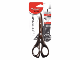 Schaar Maped Titanium 17cm zwart