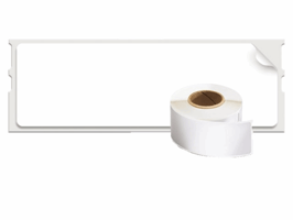 Etiket Dymo labelwriter 19831 28mmx89mm adres rol à 130 stuks