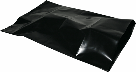 PE Zak 400x600mm, 150my, Vlak Zwart artikel afbeelding