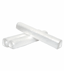 HDPE afvalzakken 50 x 55 cm transparant, T10, 25 liter artikel afbeelding