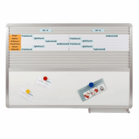 Multifunctioneel bord, universeel breedte 800 mm insteekbord en whiteboard