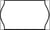 Prijsetiket 16x26mm Open-Data S14/Sato Judo afneembaar wit