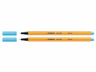 FINELINER STABILO POINT 88/57 LICHTBLAUW  artikel afbeelding