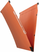 Hangmap Esselte Orgarex Dual lateraal 345x275x1 oranje