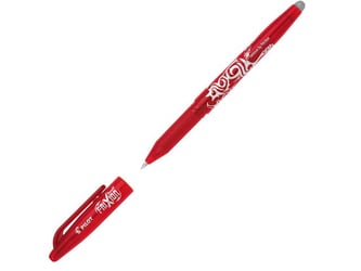 Pilot Rolschrijver FriXion uitwisbaar 0,4 mm, rood (doos 12 stuks) artikel afbeelding