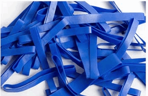 CULTO Elastiek Blauw No.24-80/1,5mm Zak 1Kg