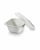 Suikerriet deksel voor art. BAKJE-240ML/130X130X42MM-WIT, BAKJE-350ML/130X130X59MM-WIT en BAKJE-350ML/130X130X59MM/BIOLAMINATED-WIT, kleur wit