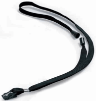 Textielkoord Durable 8119 met klem zwart