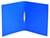 Ringband Exacompta A4 2-rings O-mech 15mm PP blauw