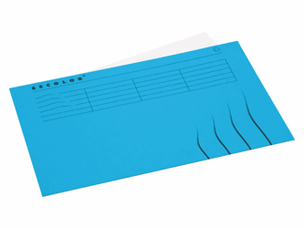 VOUWMAP SECOLOR A4 BLAUW artikel afbeelding