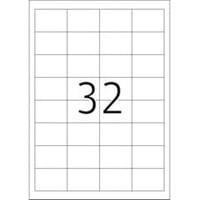 Etiket HERMA 8643 48.3x33.8mm premium wit 320 stuks