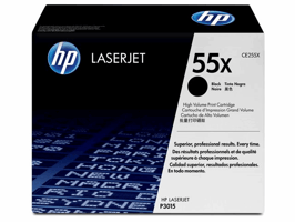 Tonercartridge HP CE255X 55X zwart