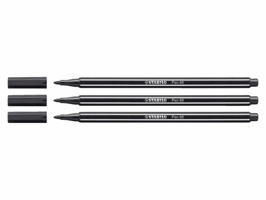 Viltstift STABILO Pen 68/46 medium zwart