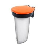 Afvalzakhouder l x b = 375x338 mm oranje