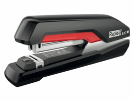 Bureaunietmachine Rapid Supreme fullstrip S17 30 vel zwart/rood
