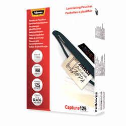 Fellowes Lamineerhoezen 83x113MM 125mic 100PK artikel afbeelding
