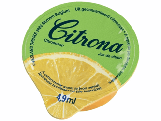 Citroencupjes Citrona/doos 120x4,9 ml artikel afbeelding